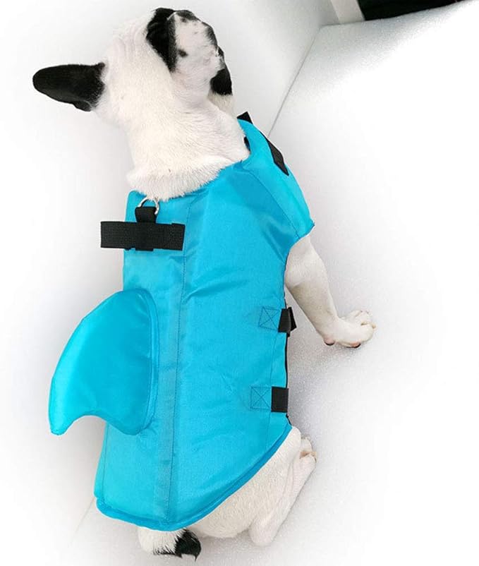 Trendy Pet Shark Fin Swimsuit Professional Life Jacket