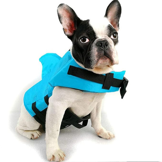 Trendy Pet Shark Fin Swimsuit Professional Life Jacket