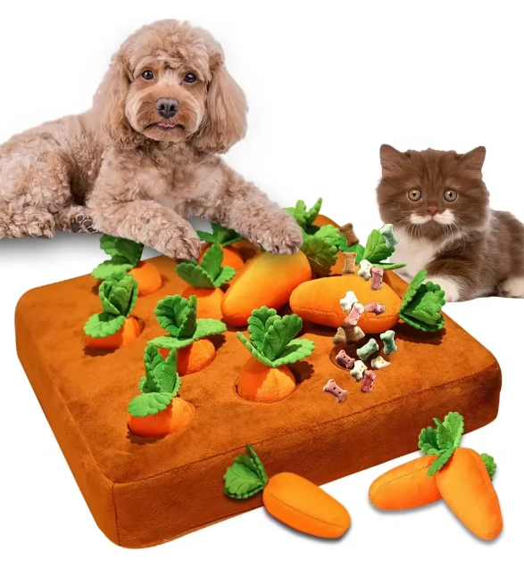 Carrot Toy for dogs and cats