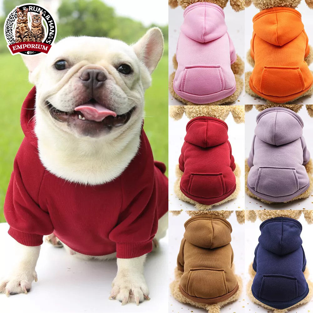 Pet Hoodie Warm Clothes